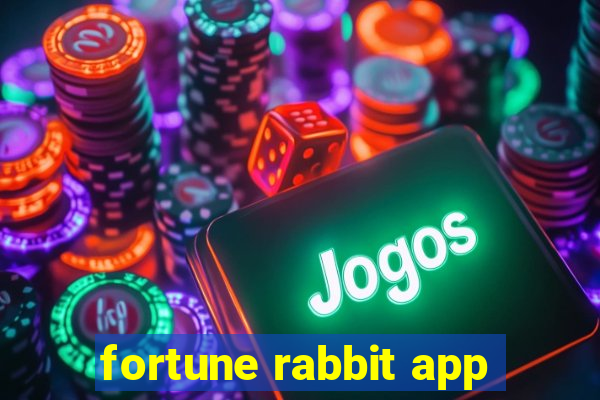 fortune rabbit app